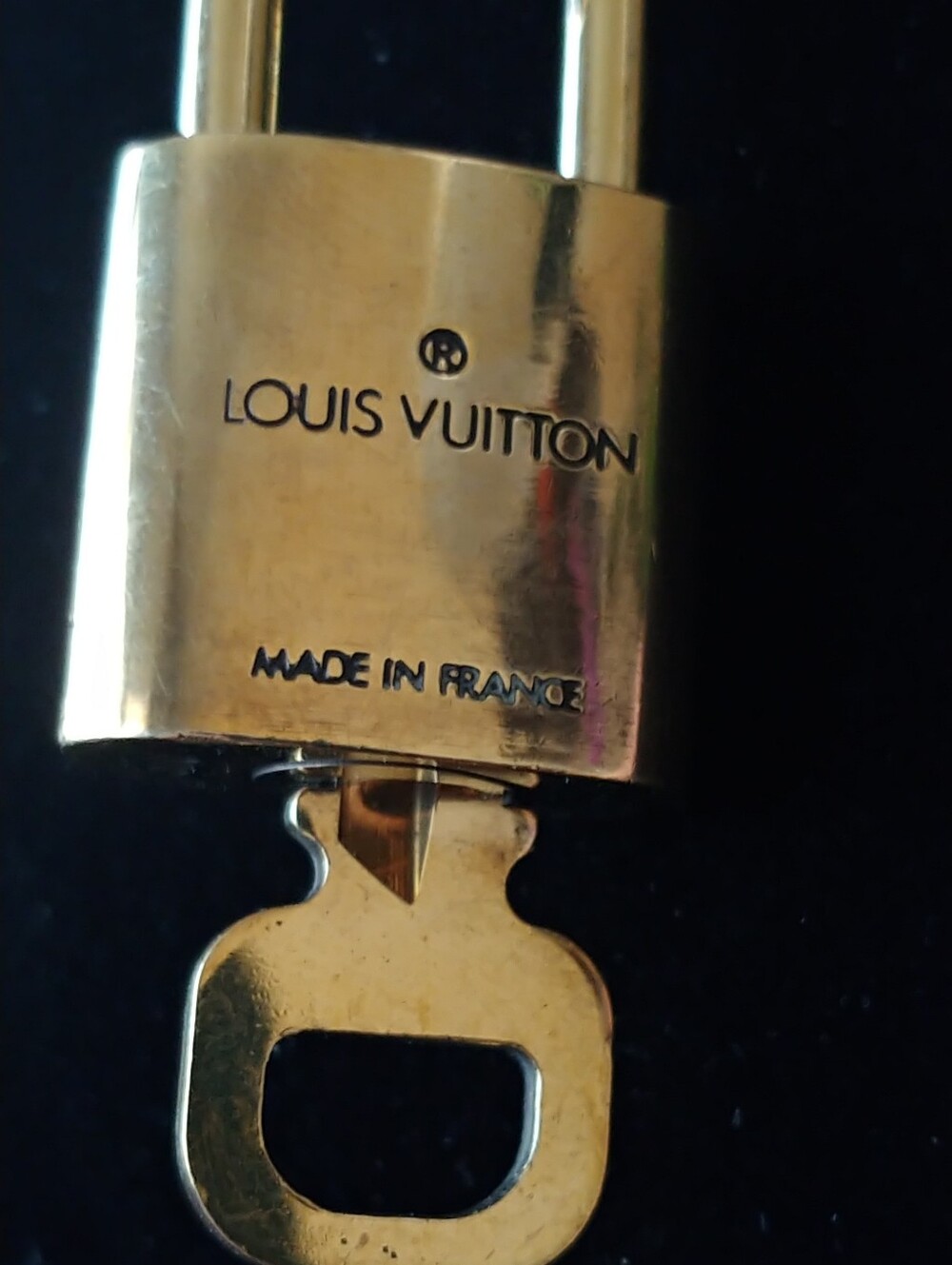 Louis Vuitton Gold-Tone Padlock Link Necklace - Picture 4 of 8